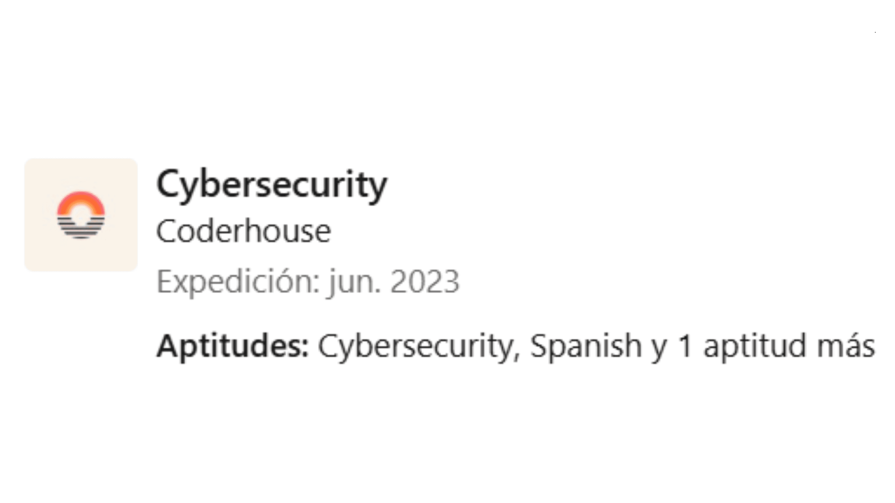 Carlos Anaya Ruiz - Certificación: Cybersecurity - Coderhouse